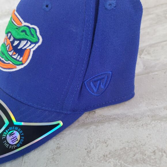 Top of the World One Fit University of Florida Gator Hat Fitted Size M/LG Blue - Picture 10 of 11